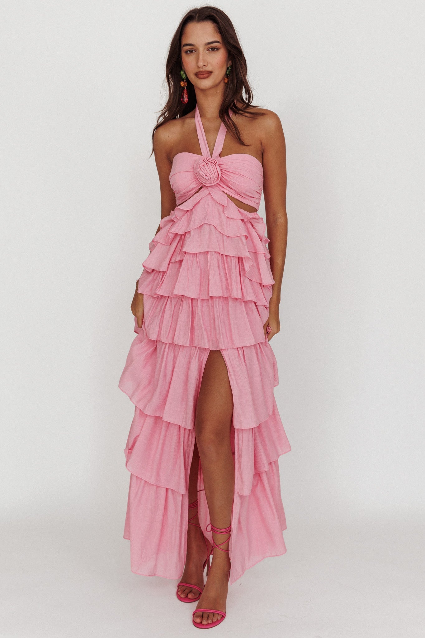 aveline maxi dress Aveline Tiered Maxi Dress – House of Fleur