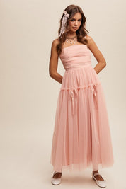 Anastasia Mesh Maxi Dress