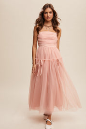 Anastasia Mesh Maxi Dress