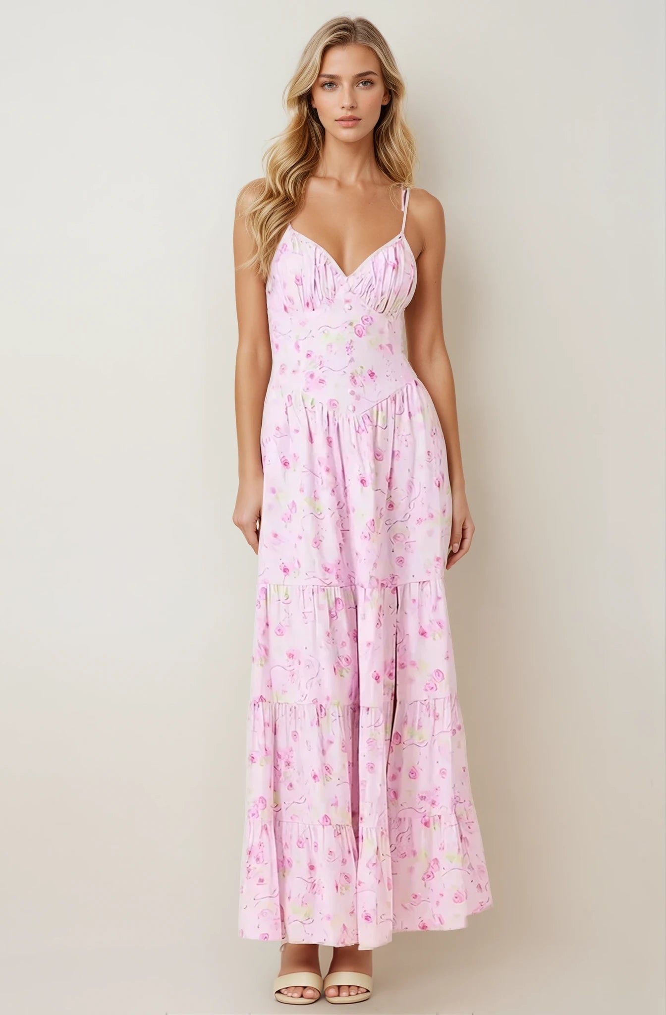 Rosalee Floral Maxi Dress