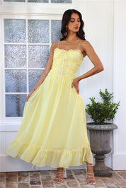 Caprice Frill Midi Cami Dress