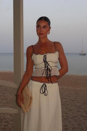 Élodie Ruched Two-Piece Set