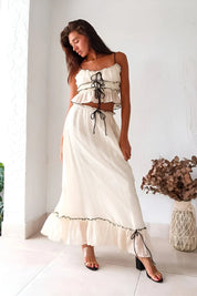 Élodie Ruched Two-Piece Set