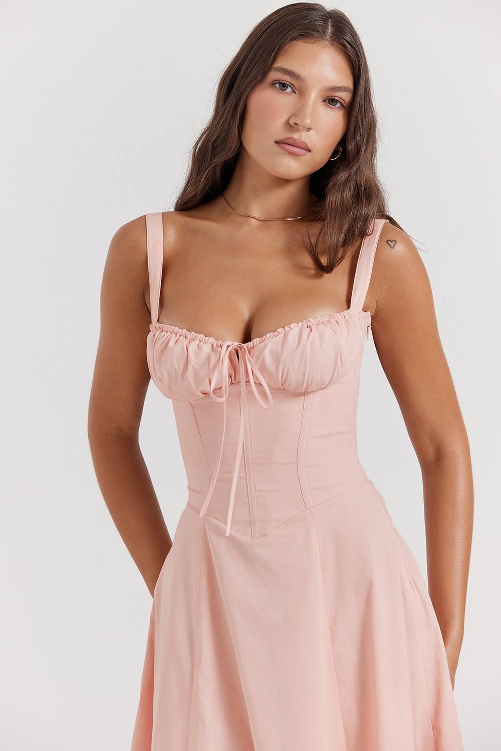 Selena Corset Midi Dress