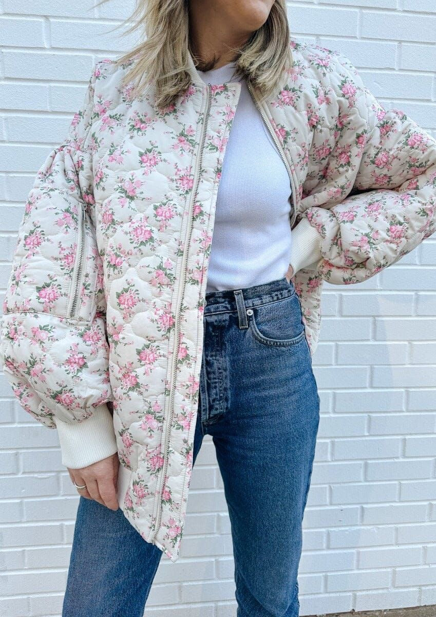 Rose Garden Quilted Jacket