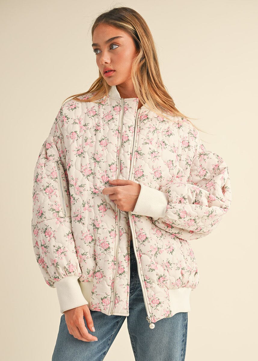 Rose Garden Quilted Jacket