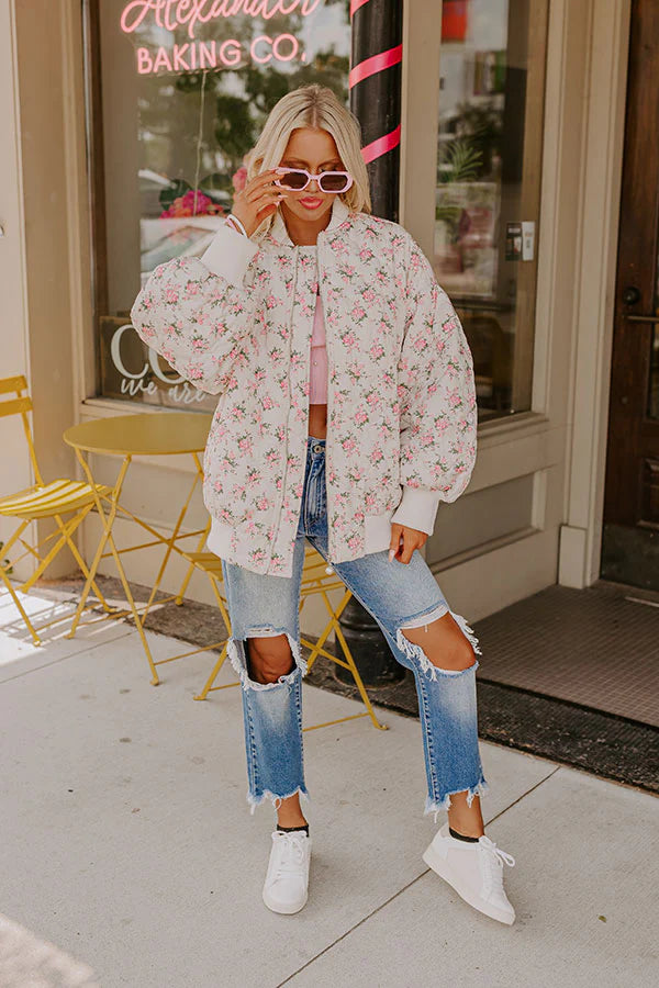 Rose Garden Quilted Jacket