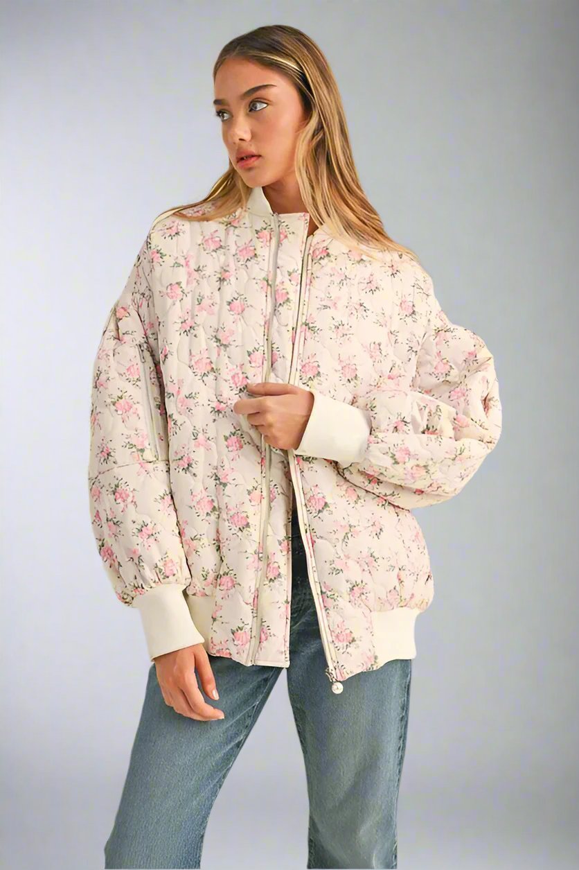 Rose Garden Quilted Jacket