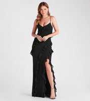 Lorelei Maxi Dress With Ruffles