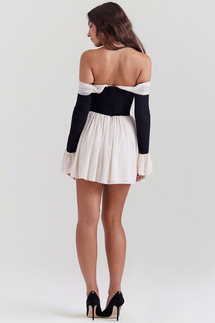 Aurora Off-Shoulder Mini Dress