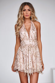 In the Stars Sequin Mini Party Dress