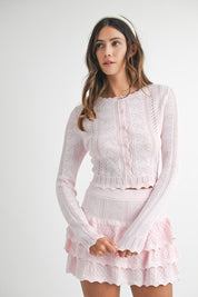 Maribelle Ruffle Knit Set