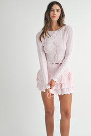 Maribelle Ruffle Knit Set