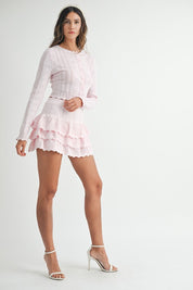 Maribelle Ruffle Knit Set