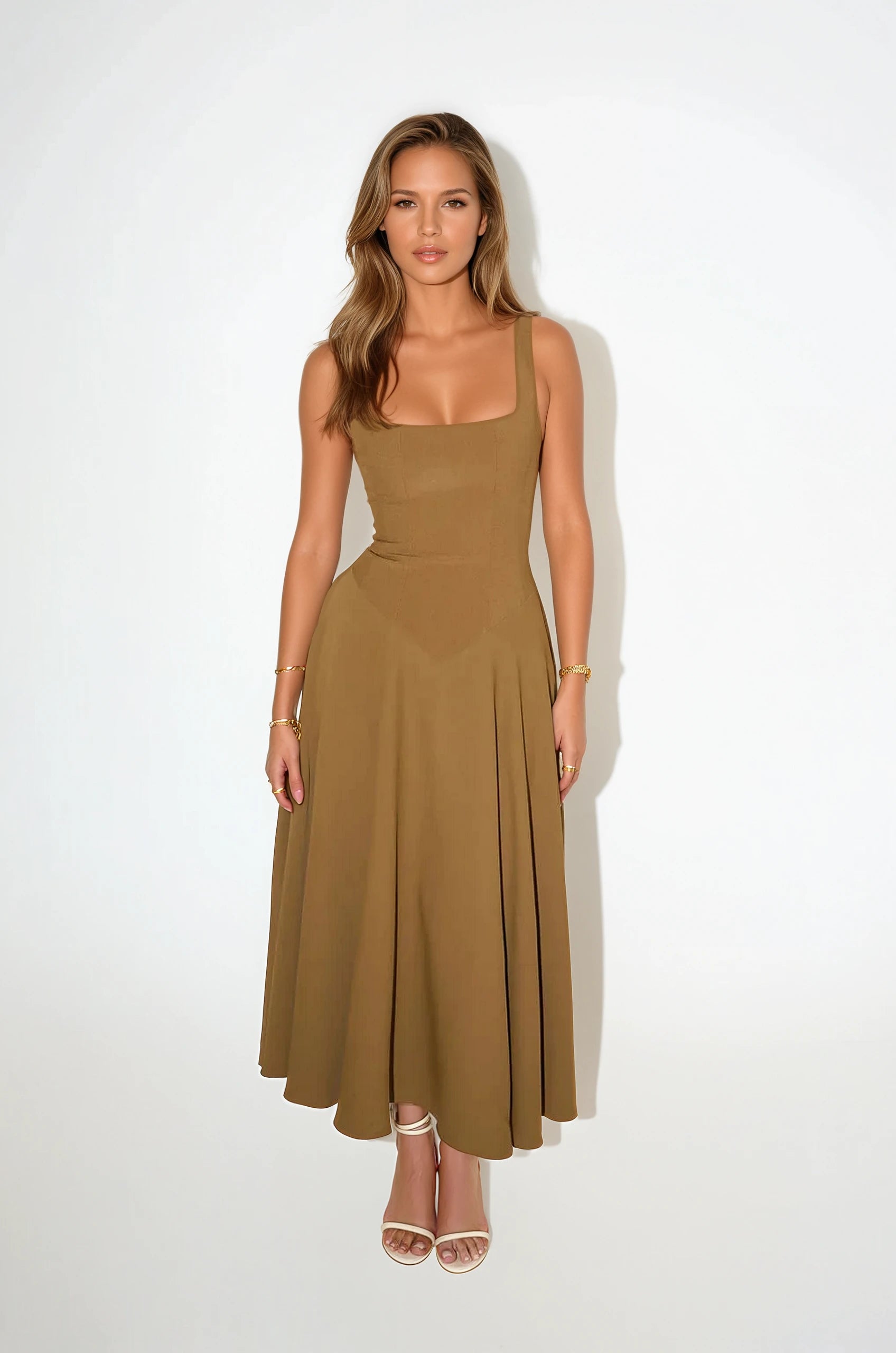 Sofia Classy Midi Dress