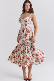 Marielle Floral Midi Dress