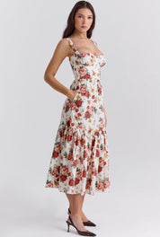 Marielle Floral Midi Dress