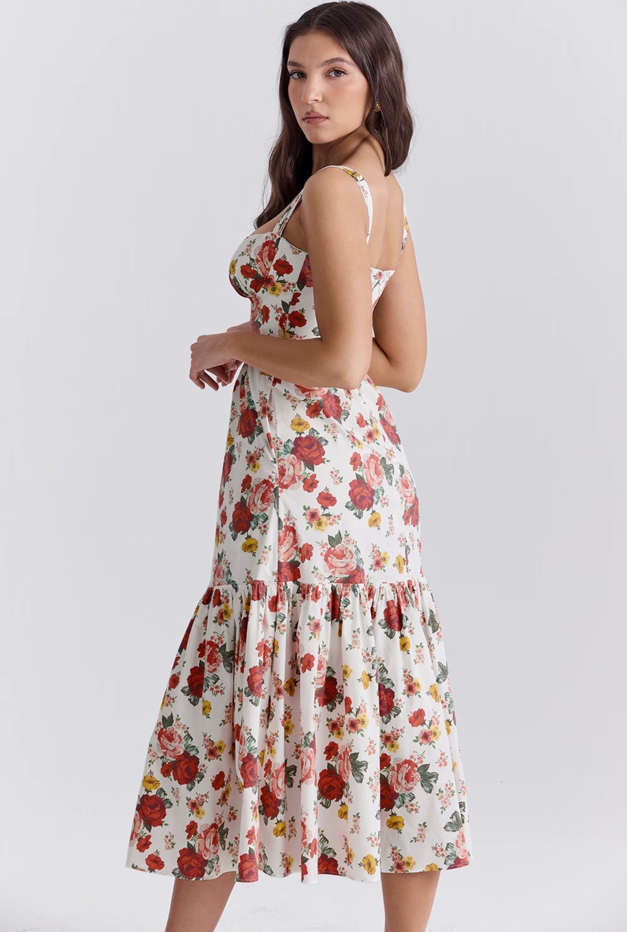 Marielle Floral Midi Dress