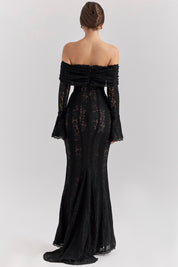 Celeste Off-Shoulder Lace Dress