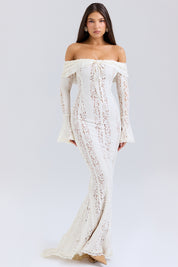 Celeste Off-Shoulder Lace Dress
