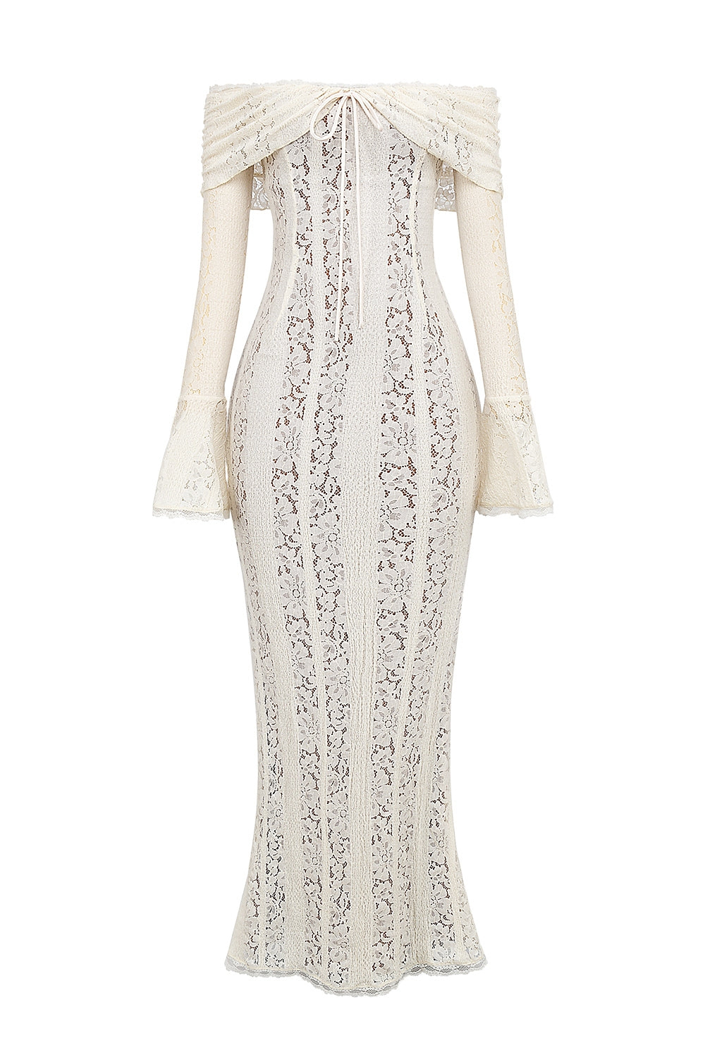 Celeste Off-Shoulder Lace Dress