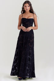 Elina Lace Maxi Dress