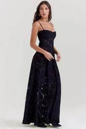 Elina Lace Maxi Dress