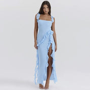 Mia Ruched Maxi Dress