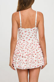 Anneliese Rosebud Lace Mini Dress