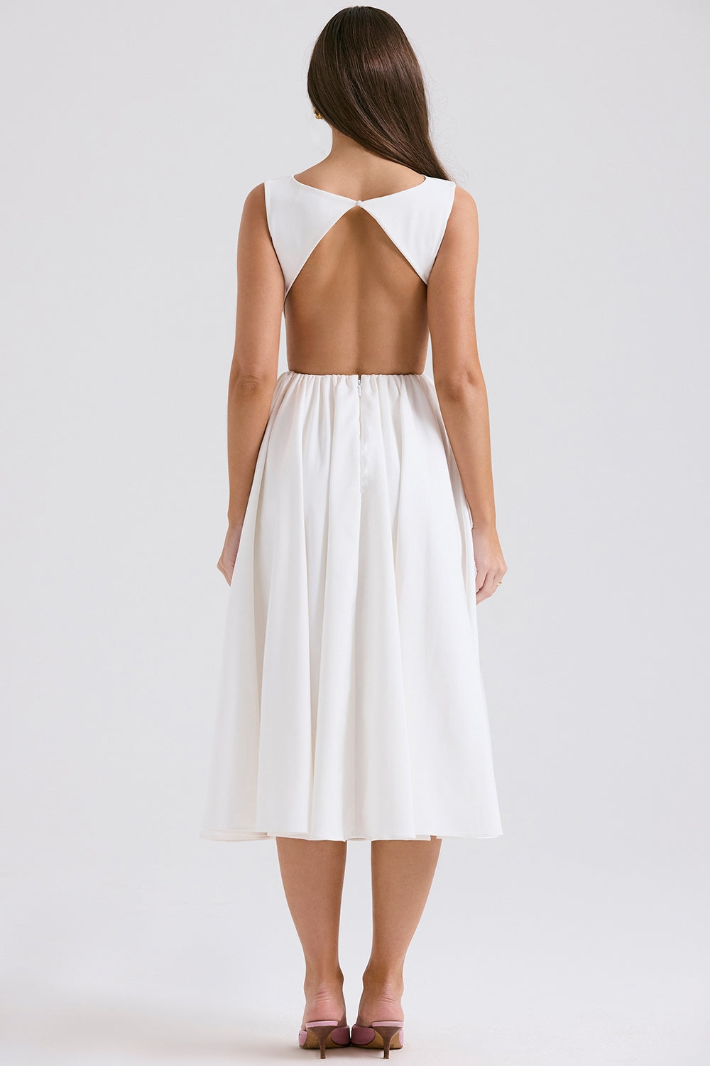 Sienna Open Back Midi Dress