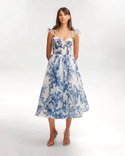 Luciana Flowy Floral Maxi Dress