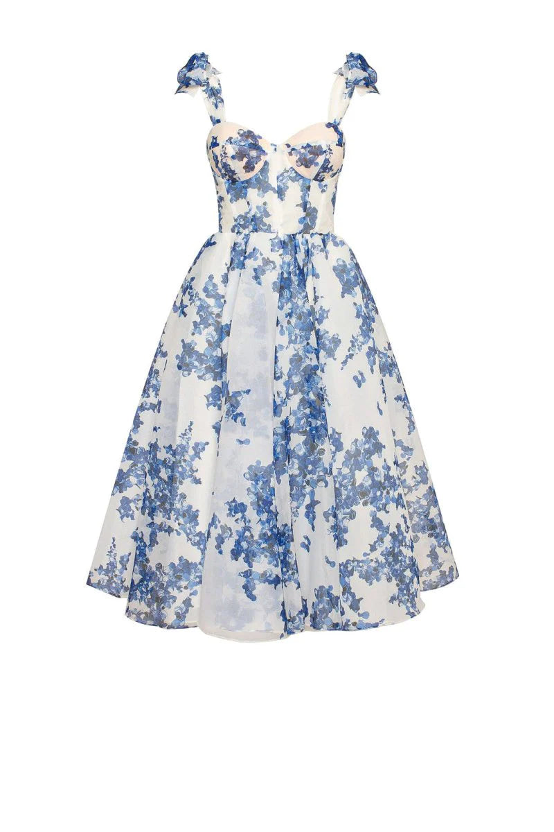 Luciana Flowy Floral Maxi Dress