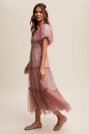 Lidya Flowy Maxi Dress