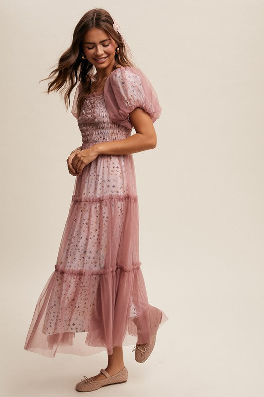 Lidya Flowy Maxi Dress