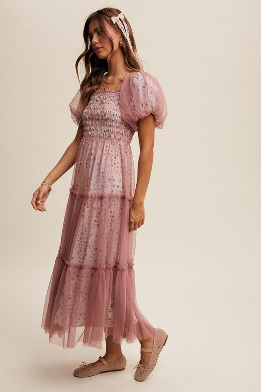 Lidya Flowy Maxi Dress