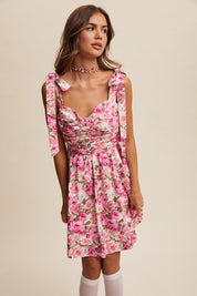 Evangeline Floral Mini Dress