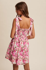 Evangeline Floral Mini Dress