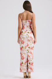 Agness Floral Maxi Bodycon Dress