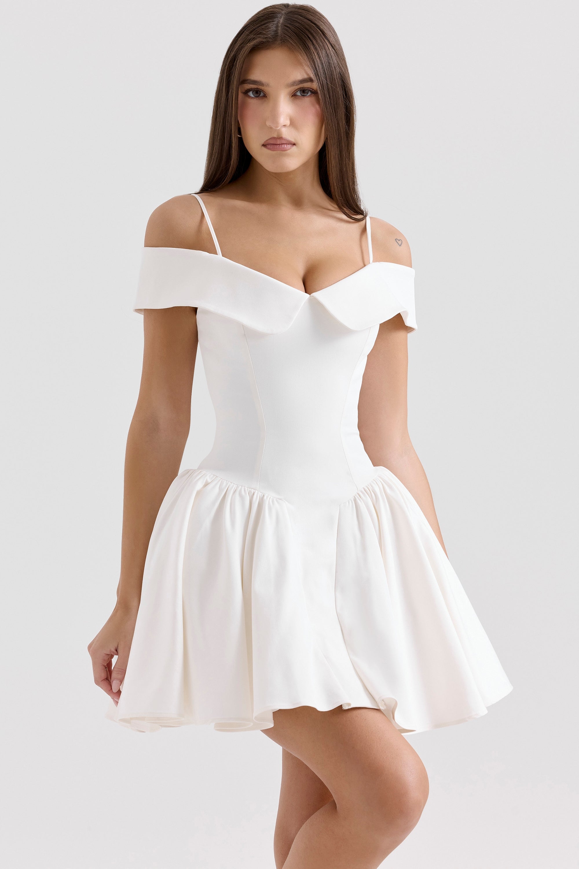 Cassia Off-Shoulder Mini Dress