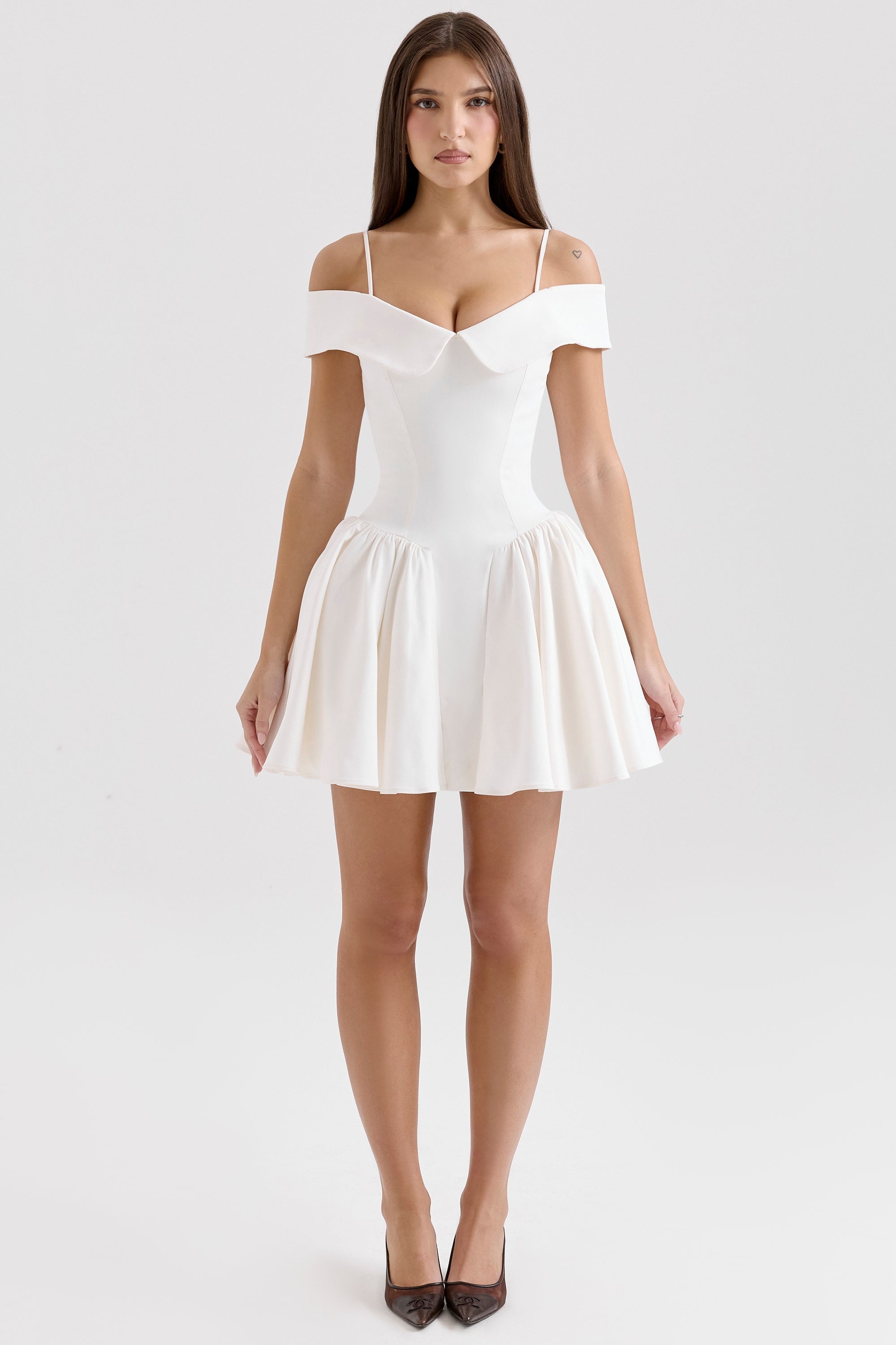 Cassia Off-Shoulder Mini Dress