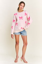 Amelie Bow-Accent Sweater