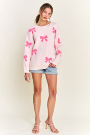 Amelie Bow-Accent Sweater