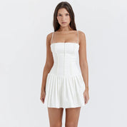 Aviana Pleated Mini Dress