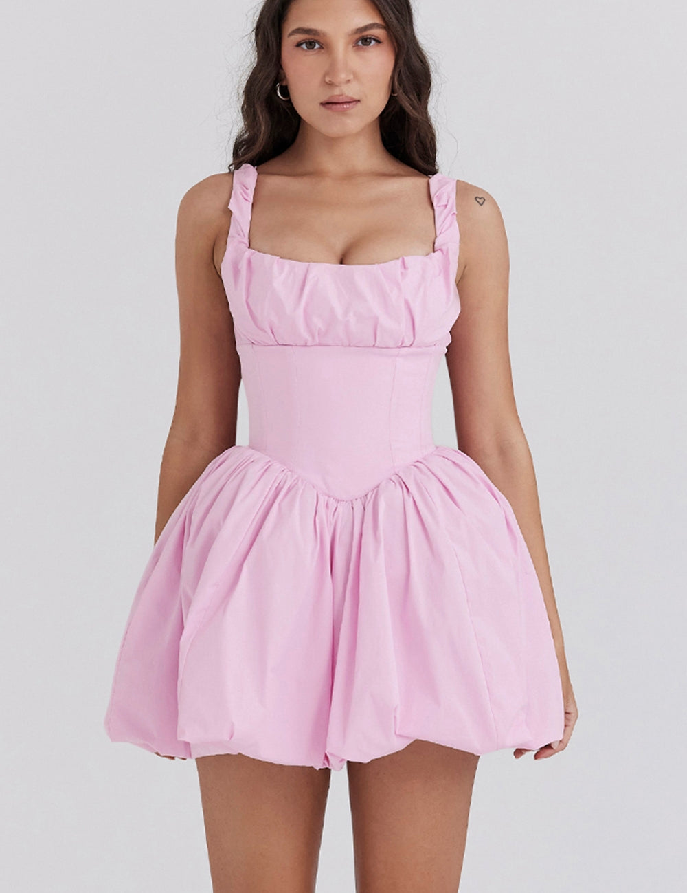 Jasmine Bubble Skirt Mini Dress