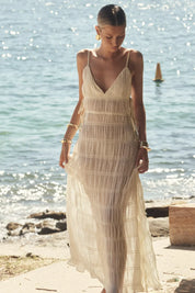 Lunaria Smocked Maxi Dress
