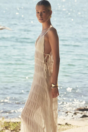 Lunaria Smocked Maxi Dress