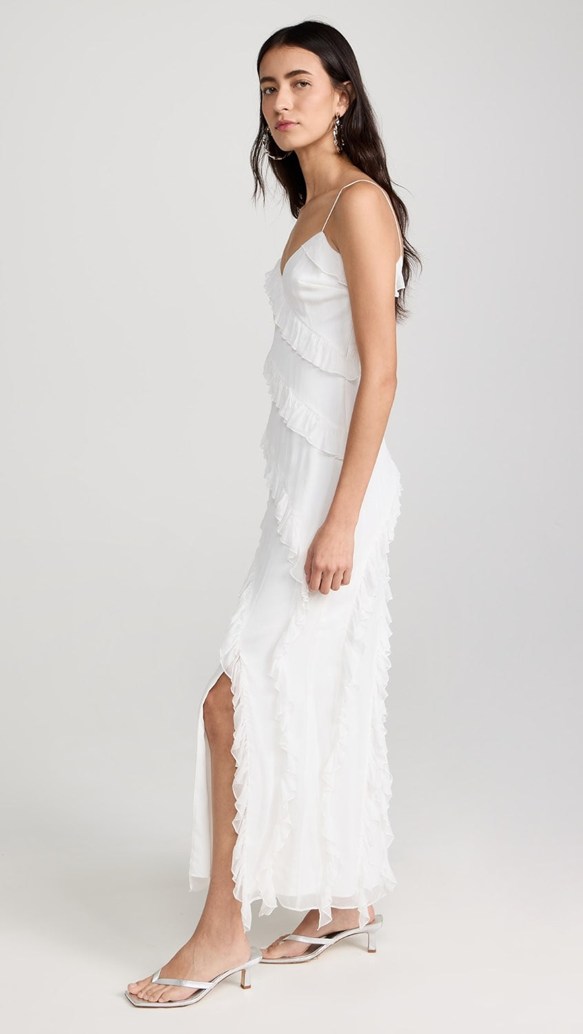 Roselle Ruffle Maxi Dress