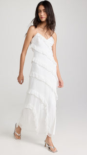 Roselle Ruffle Maxi Dress