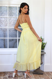 Caprice Frill Midi Cami Dress