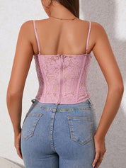 Megan Lace Corset Top